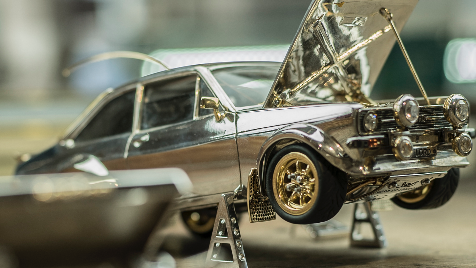 This jewel-encrusted Ford could be the most expensive Escort ever auctioned