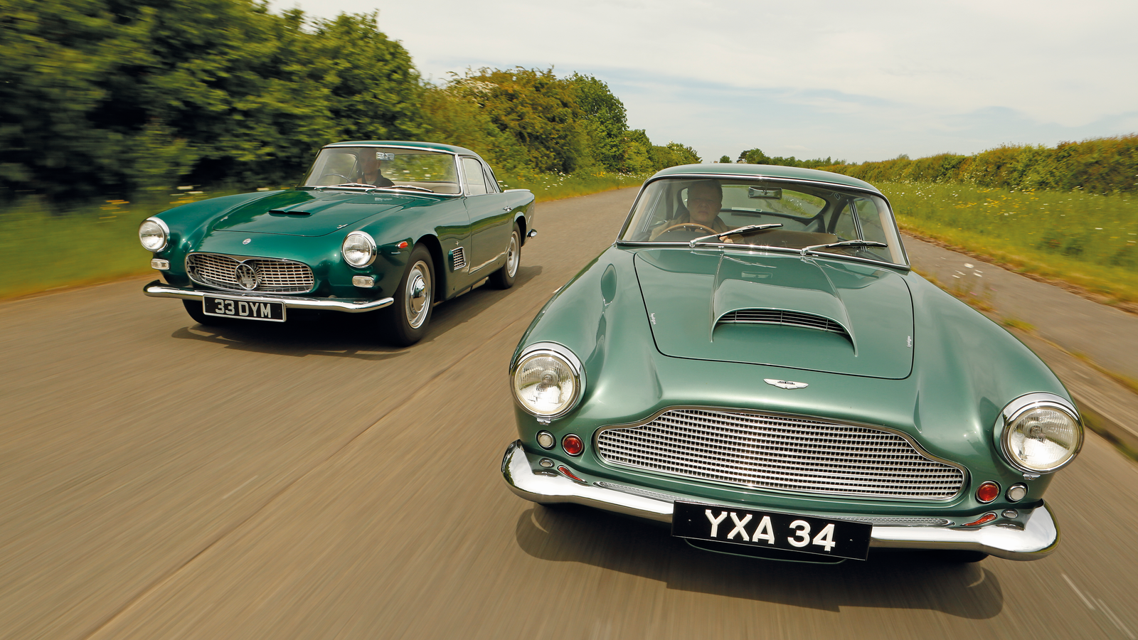 Grandest tourers: Aston Martin DB4 vs Maserati 3500GT
