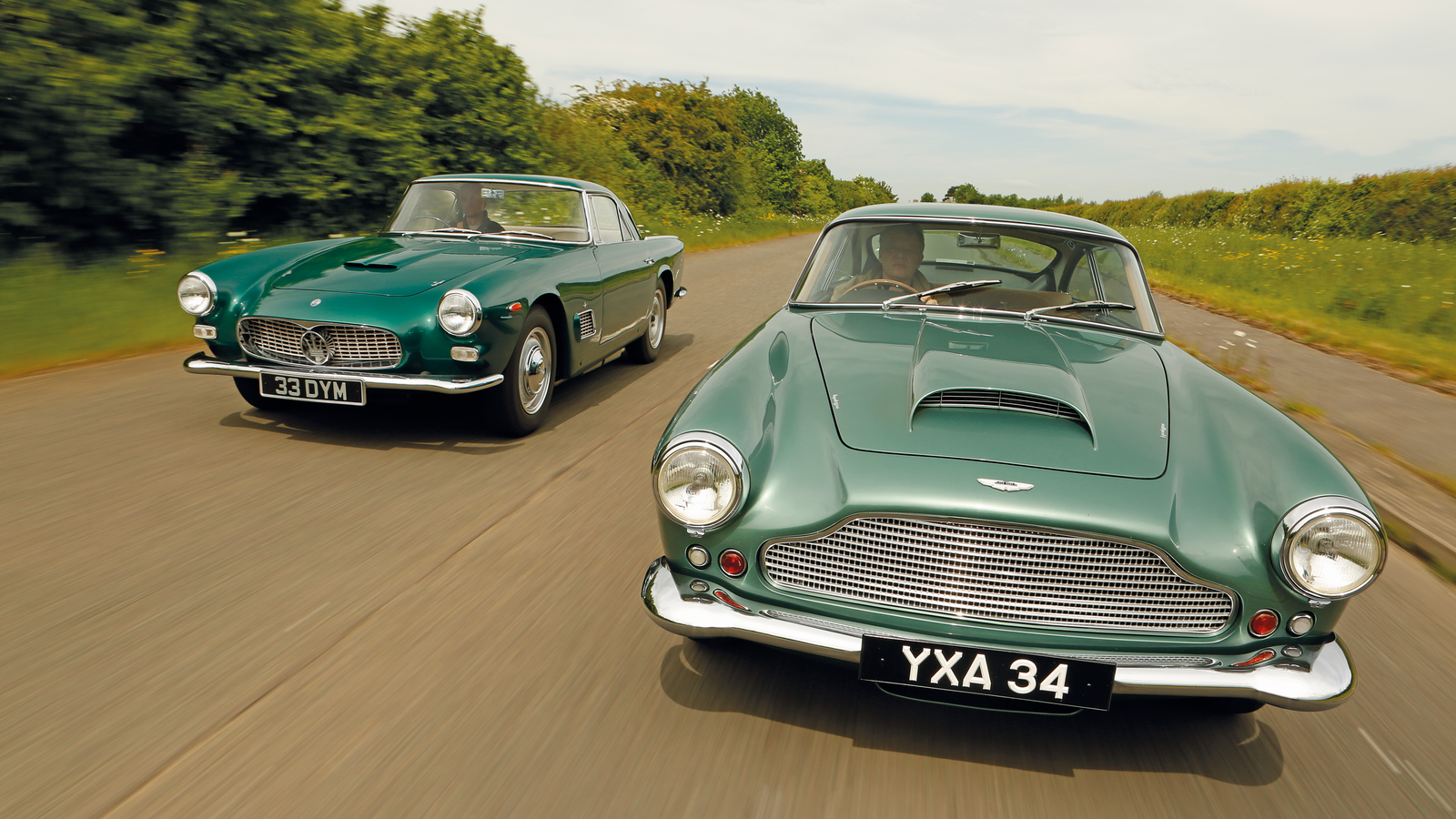 Grandest tourers: Aston Martin DB4 vs Maserati 3500GT