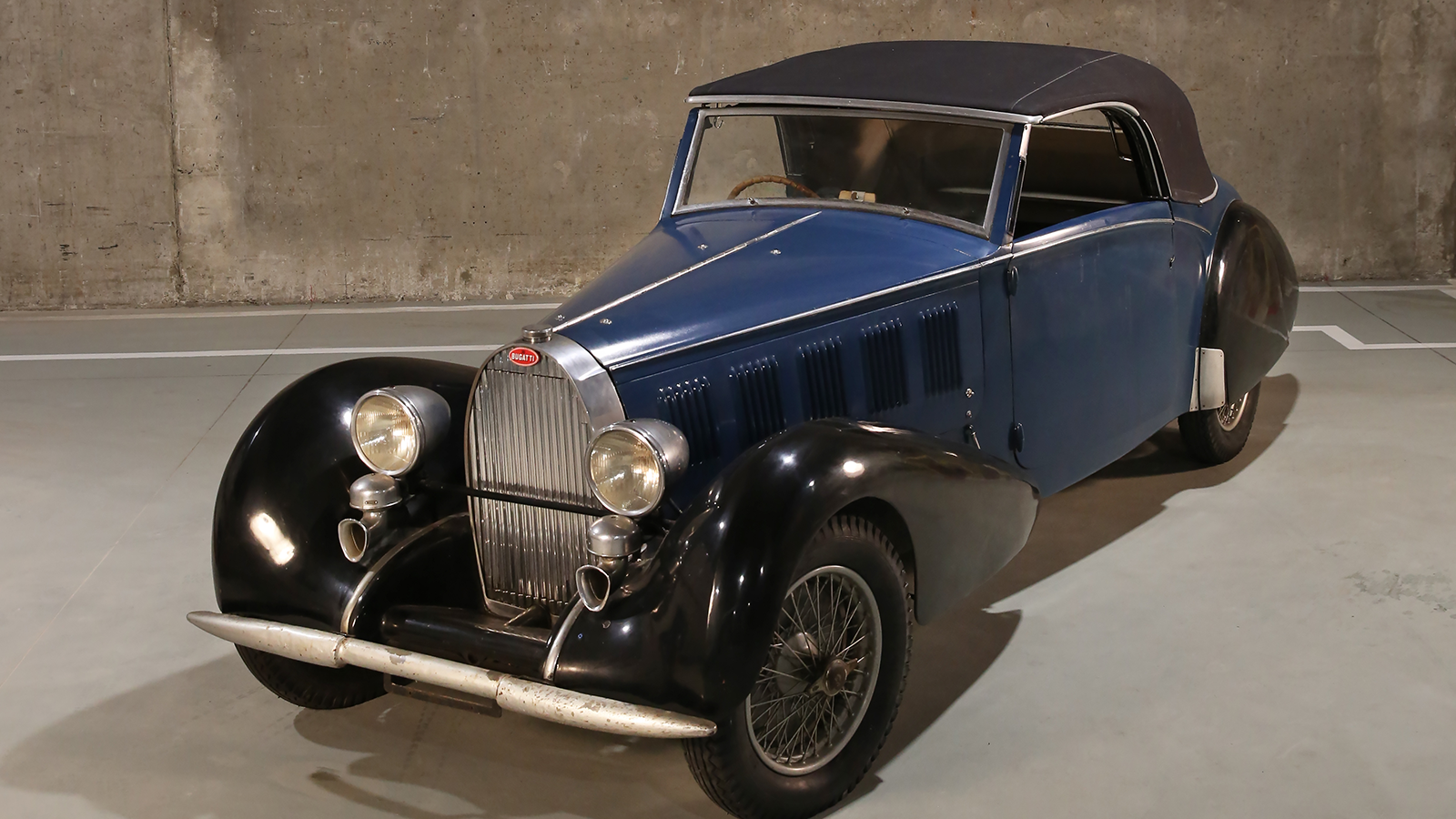 Breathtaking Bugatti trio rescued from Belgian barn
