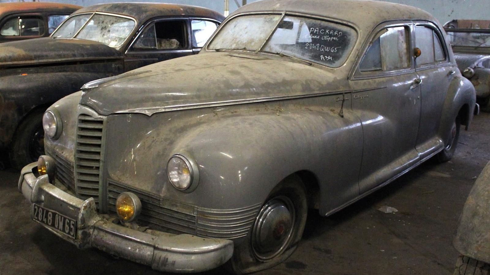 81 dusty classics unearthed in bumper French barn-find