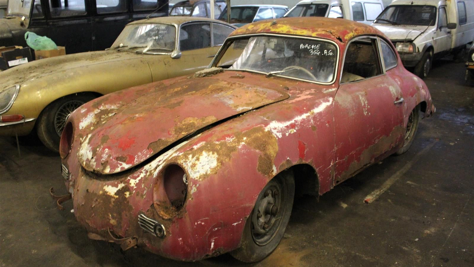 81 dusty classics unearthed in bumper French barn-find