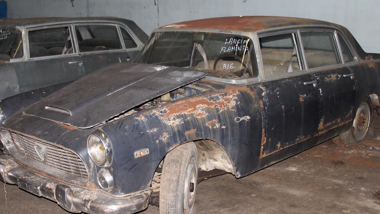 81 dusty classics unearthed in bumper French barn-find