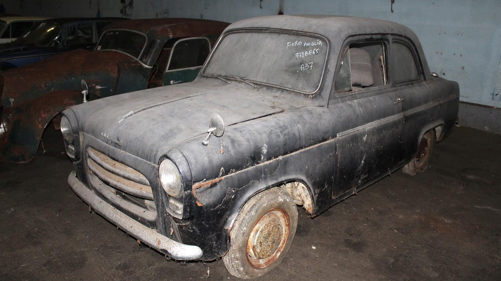 81 dusty classics unearthed in bumper French barn-find