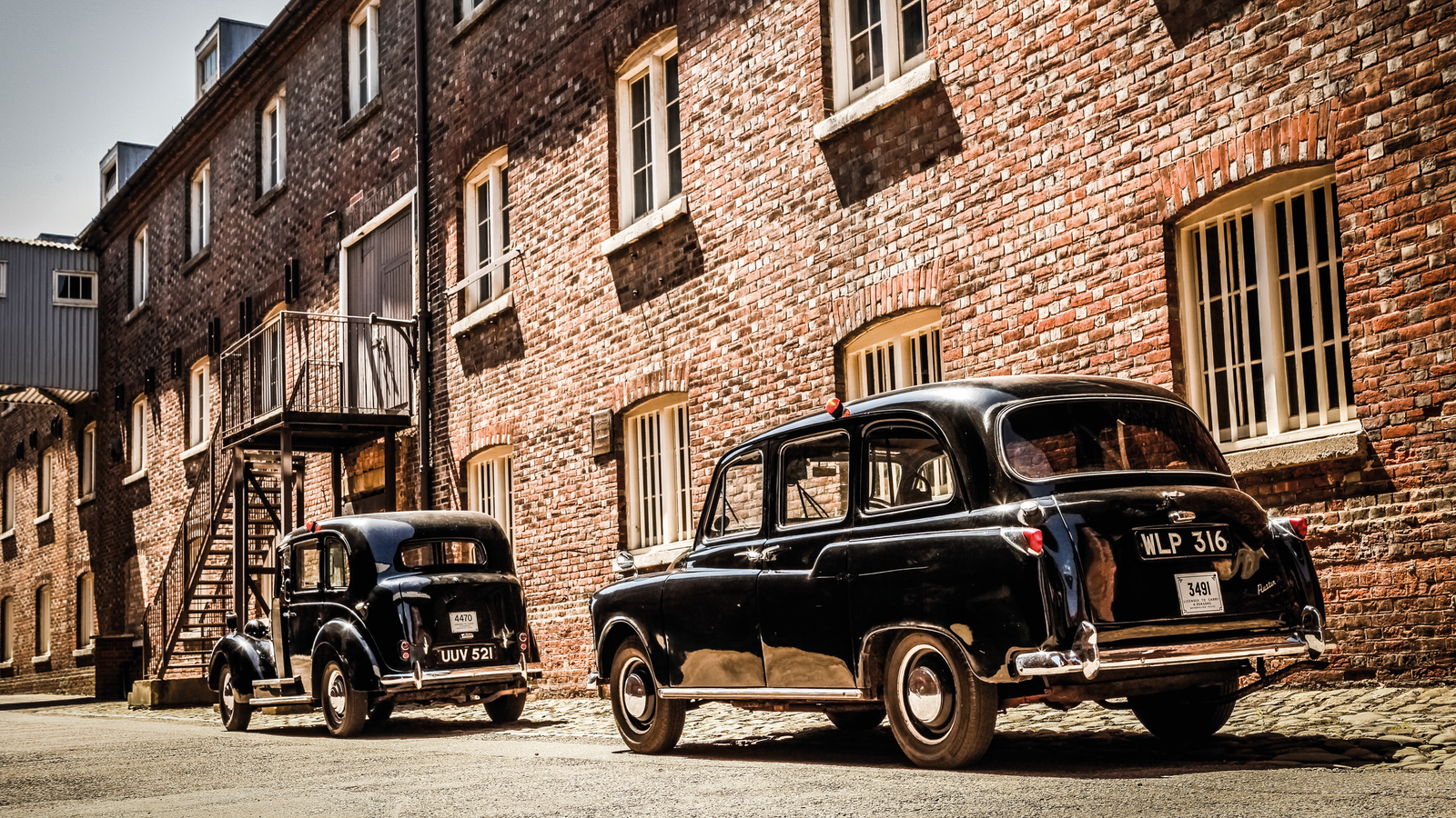 Taking a ride in the original black cab