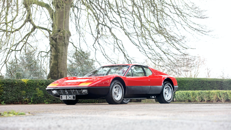 Elton John’s classic Ferrari is up for auction at Goodwood