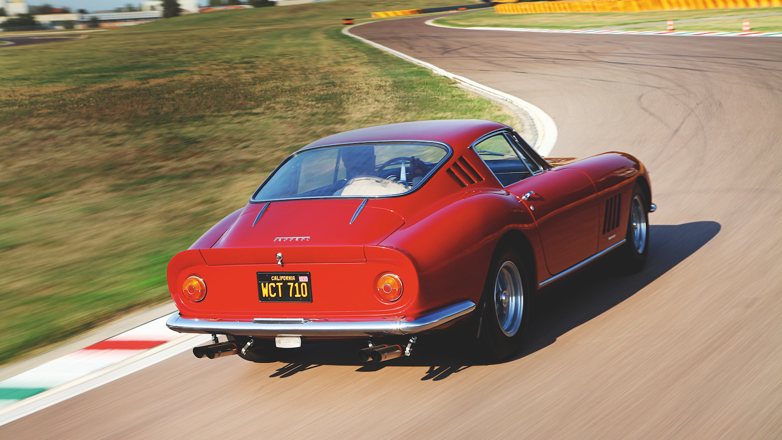 Behind the wheel of Steve McQueen’s Ferrari