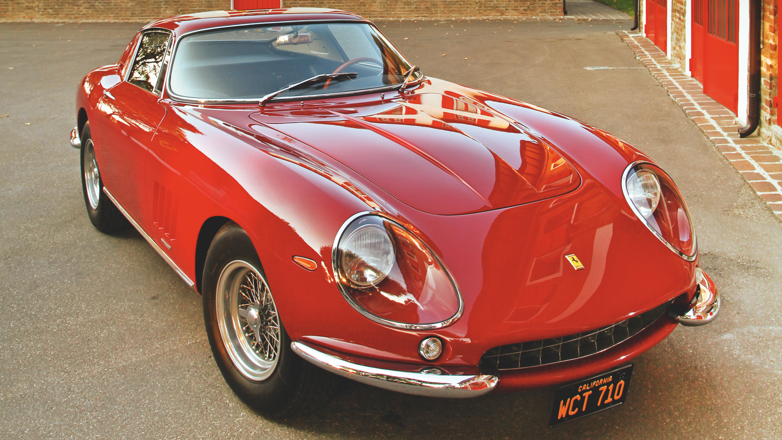 Behind the wheel of Steve McQueen’s Ferrari