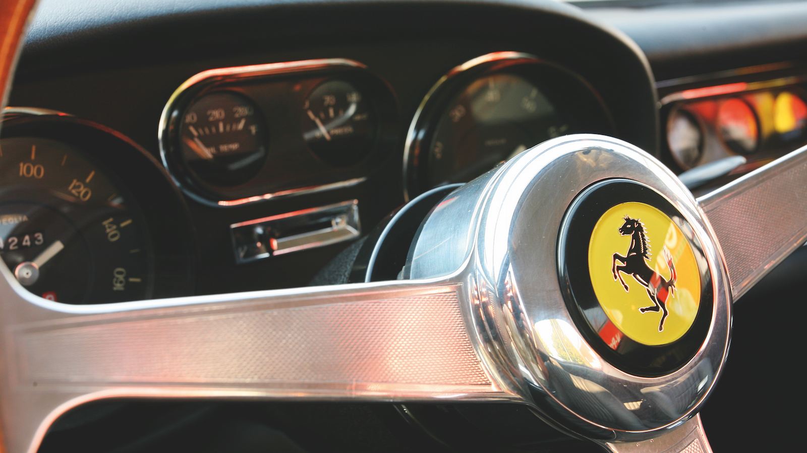 Behind the wheel of Steve McQueen’s Ferrari