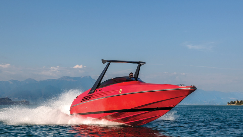 This speedboat is the Ferrari of the seas