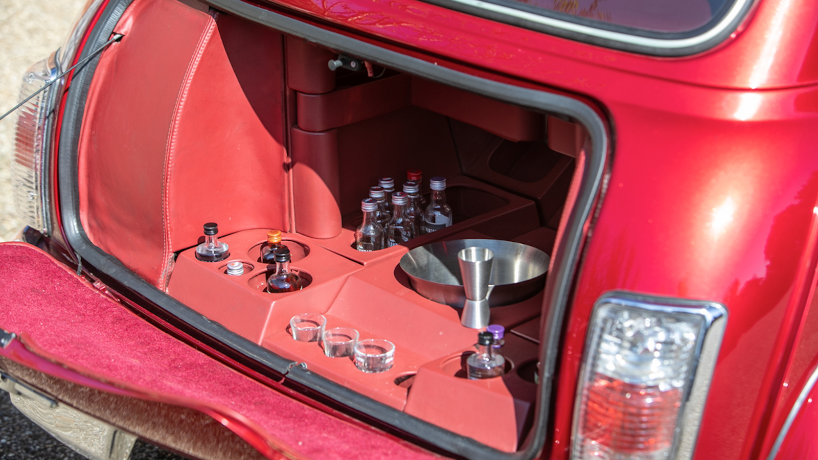 Classic Minibar: Jay Kay’s custom Mini Cooper could be yours