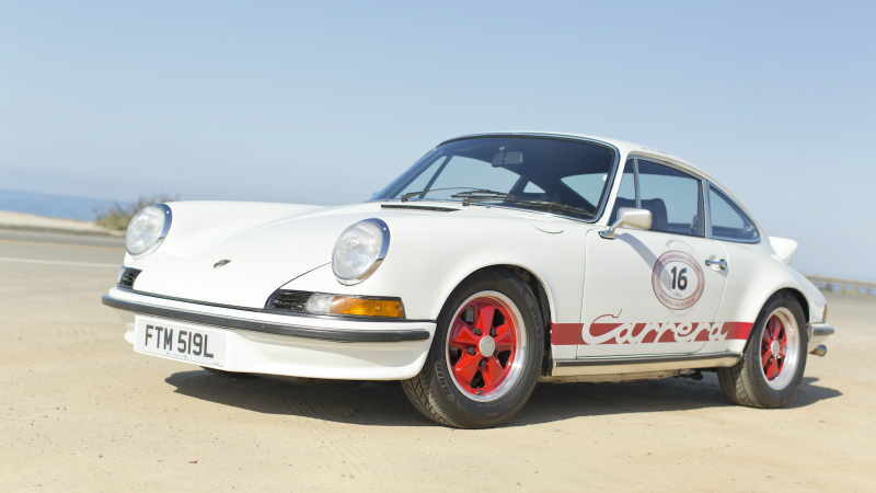 Collection of classic Porsche and Ferrari cars up for auction without reserve