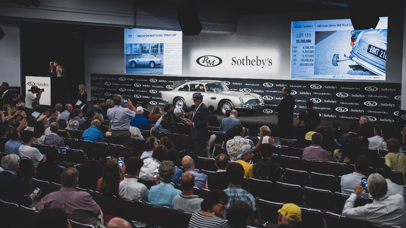 Bond DB5 sells for $6m at auction