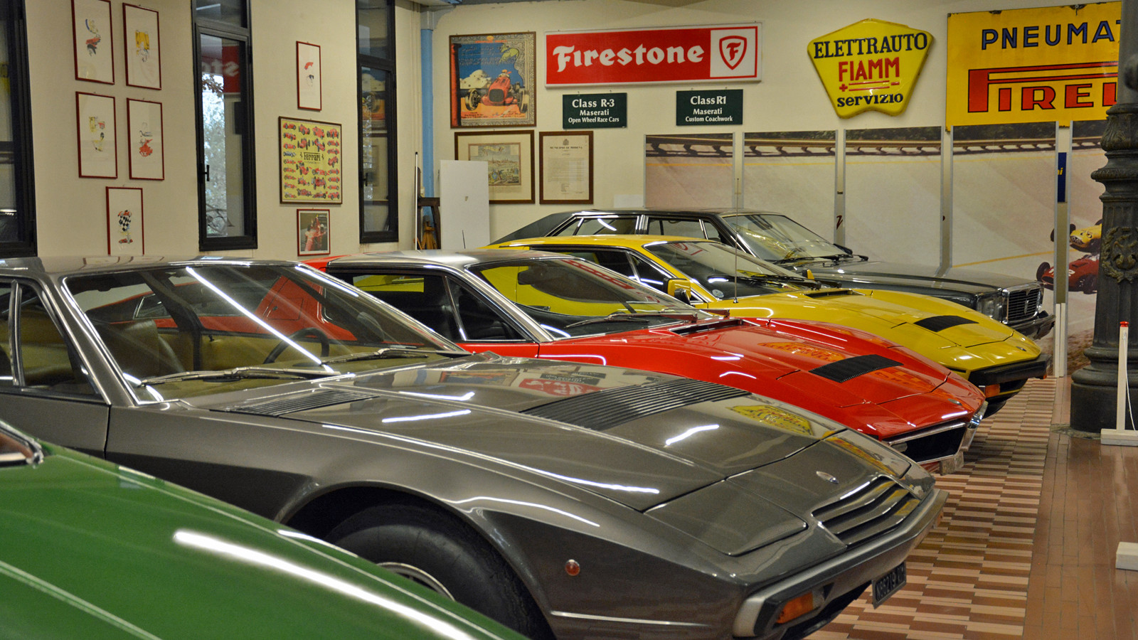 The Maserati treasures of the incredible Panini collection