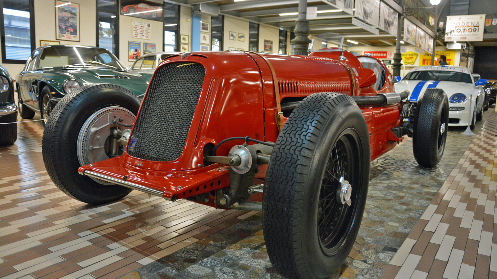 The Maserati treasures of the incredible Panini collection