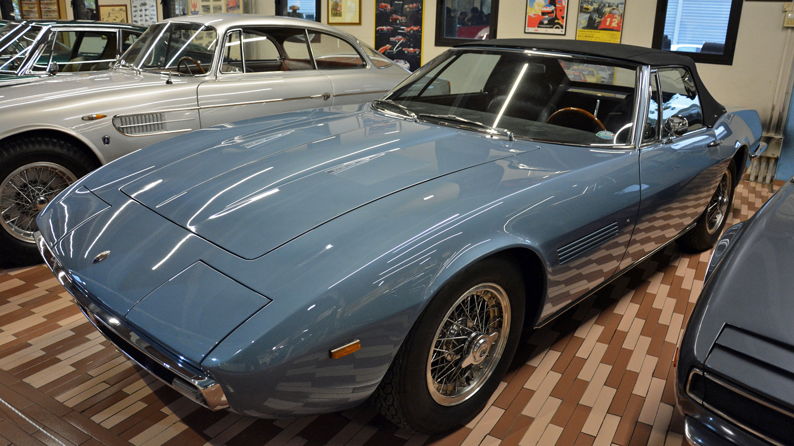 The Maserati treasures of the incredible Panini collection