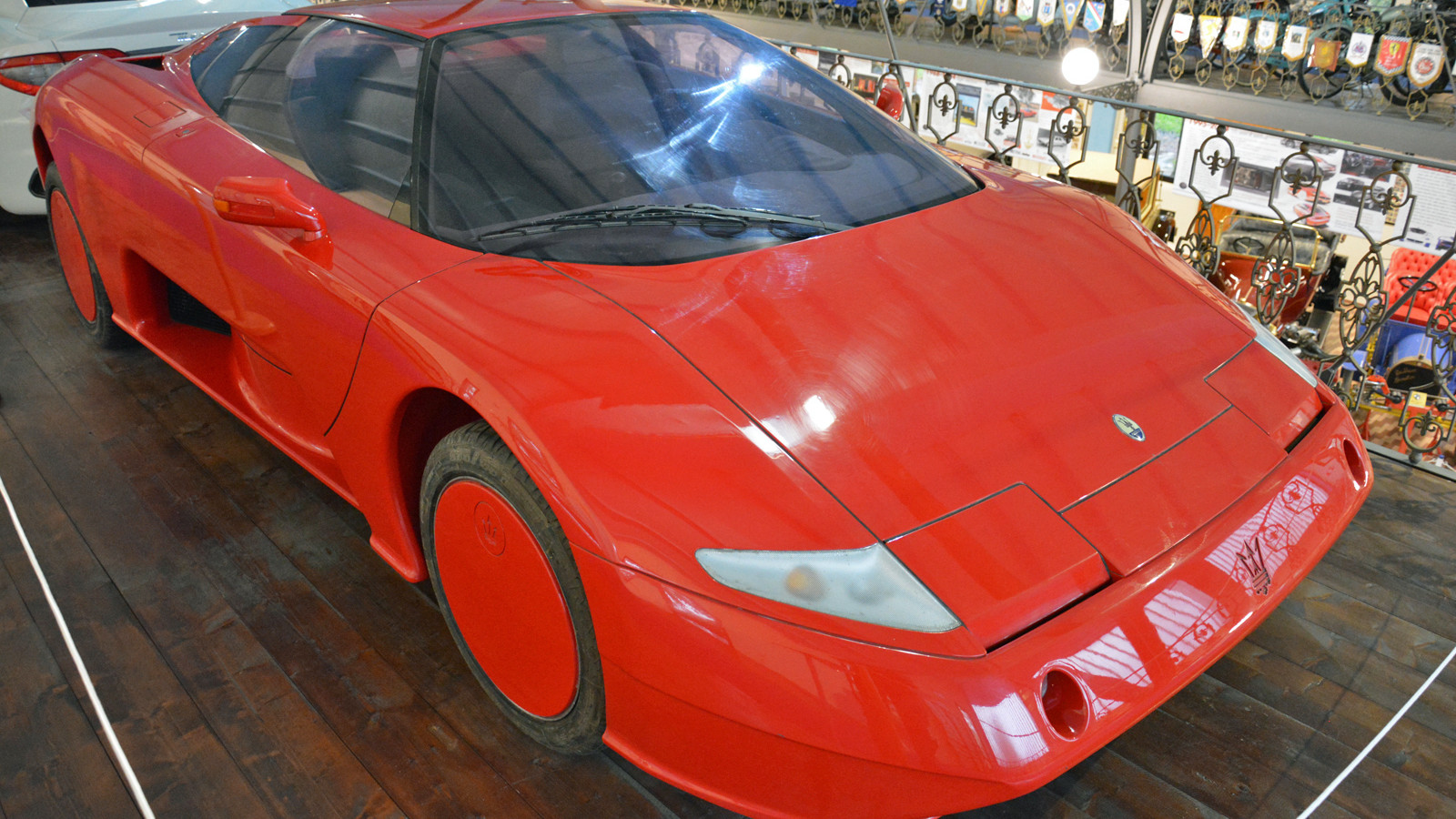 The Maserati treasures of the incredible Panini collection