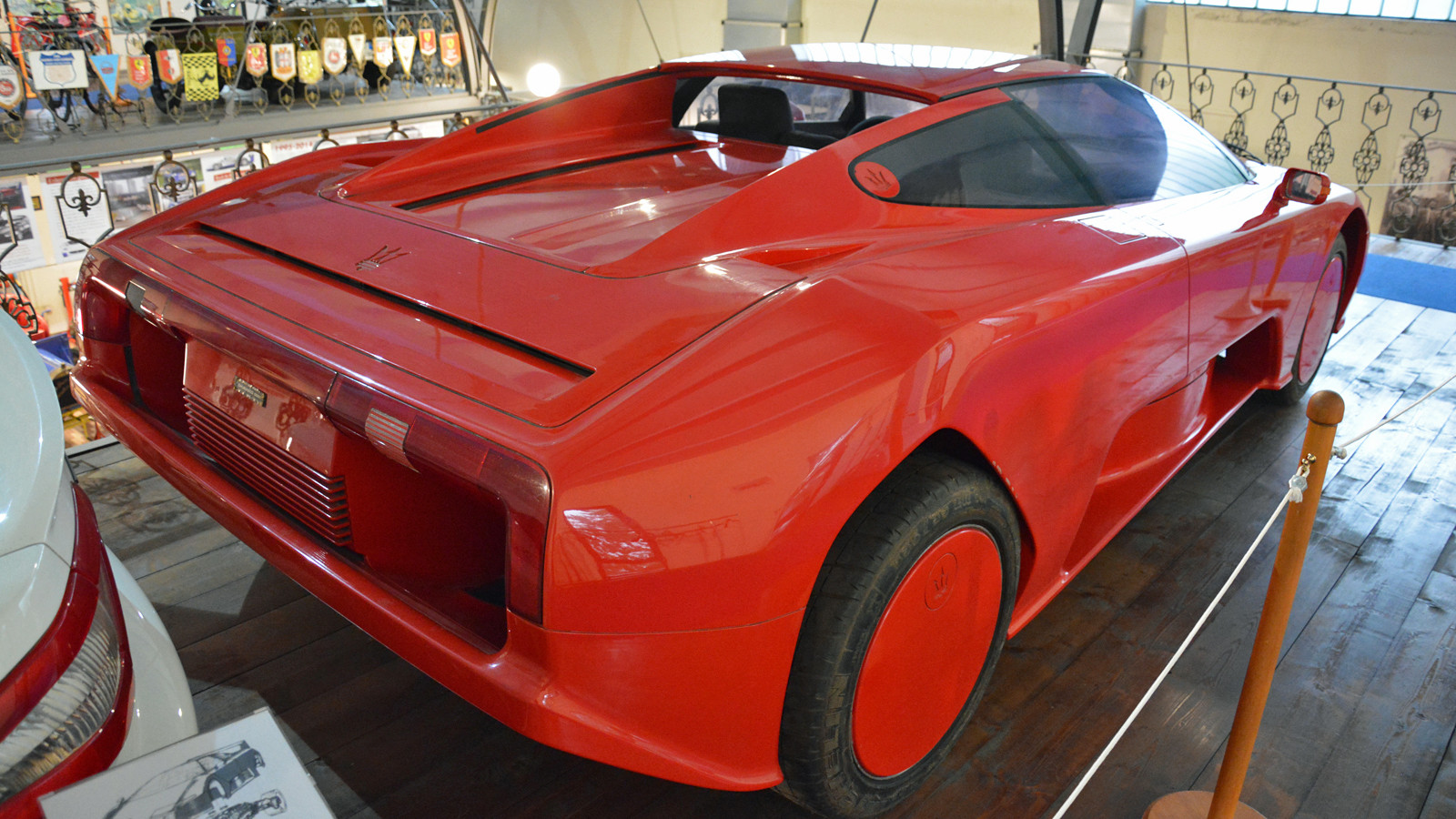 The Maserati treasures of the incredible Panini collection