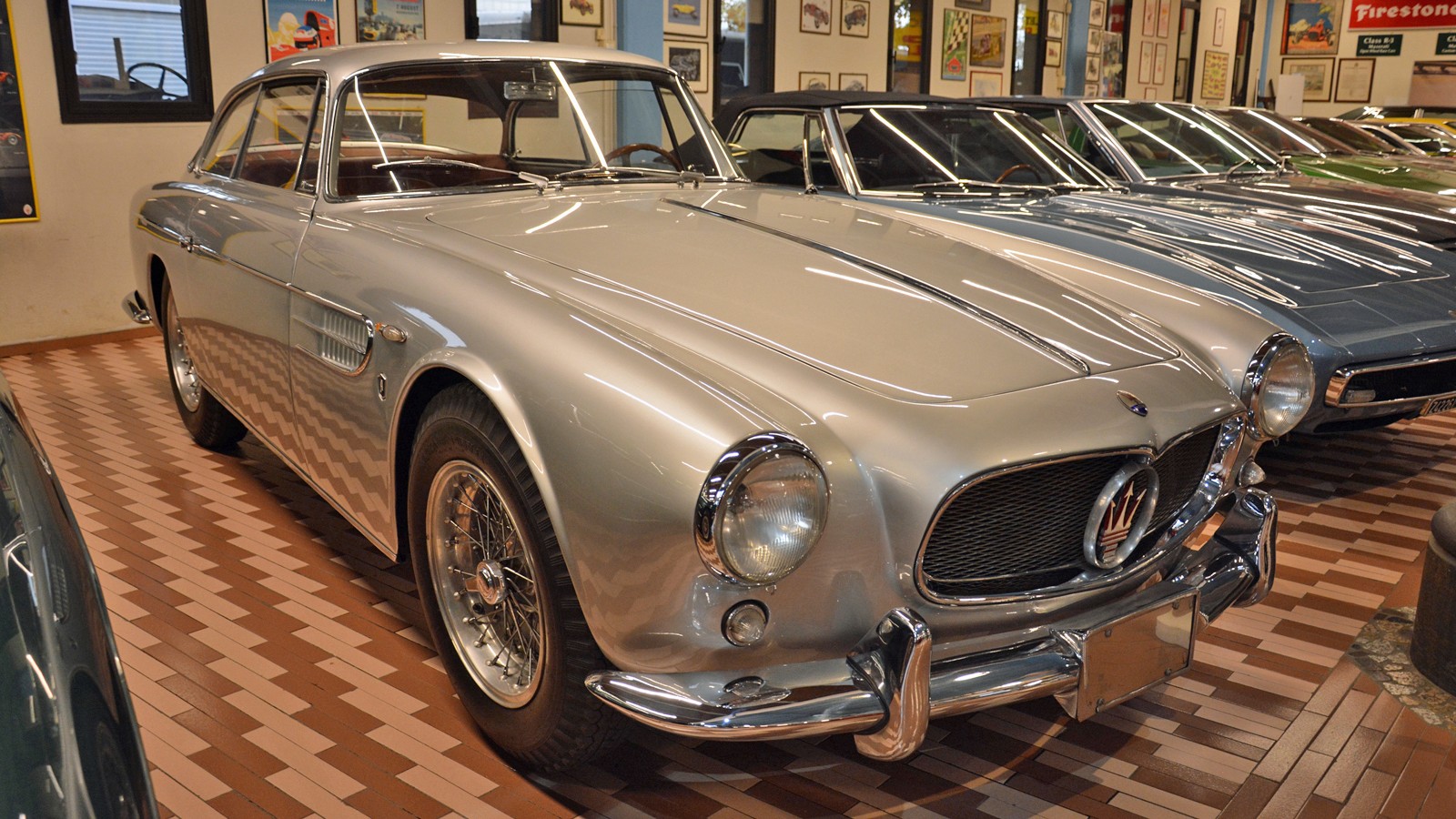 The Maserati treasures of the incredible Panini collection