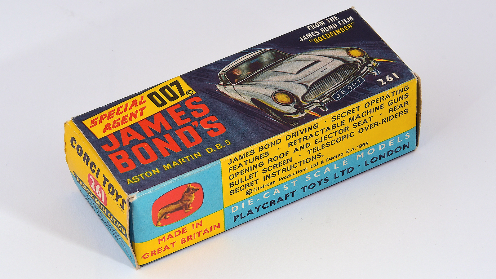 When Corgi struck gold: the story behind the greatest toy ever