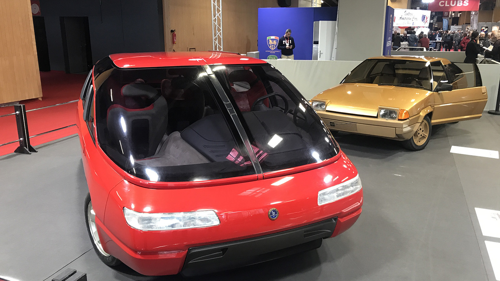 Bertone display, Rétromobile