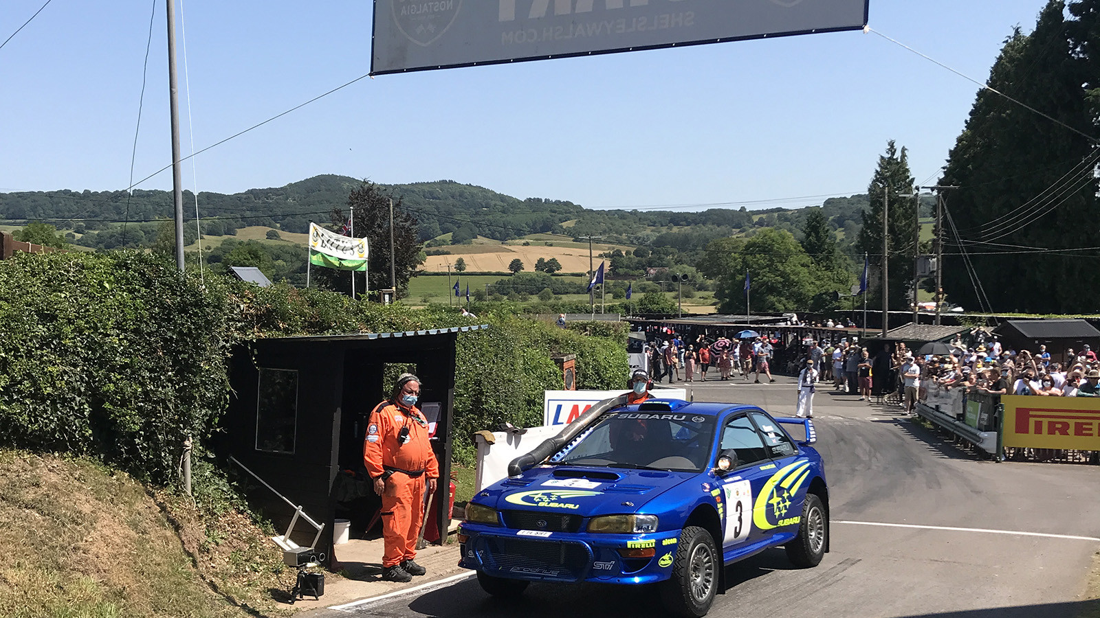 Subaru commemorates Burns' win