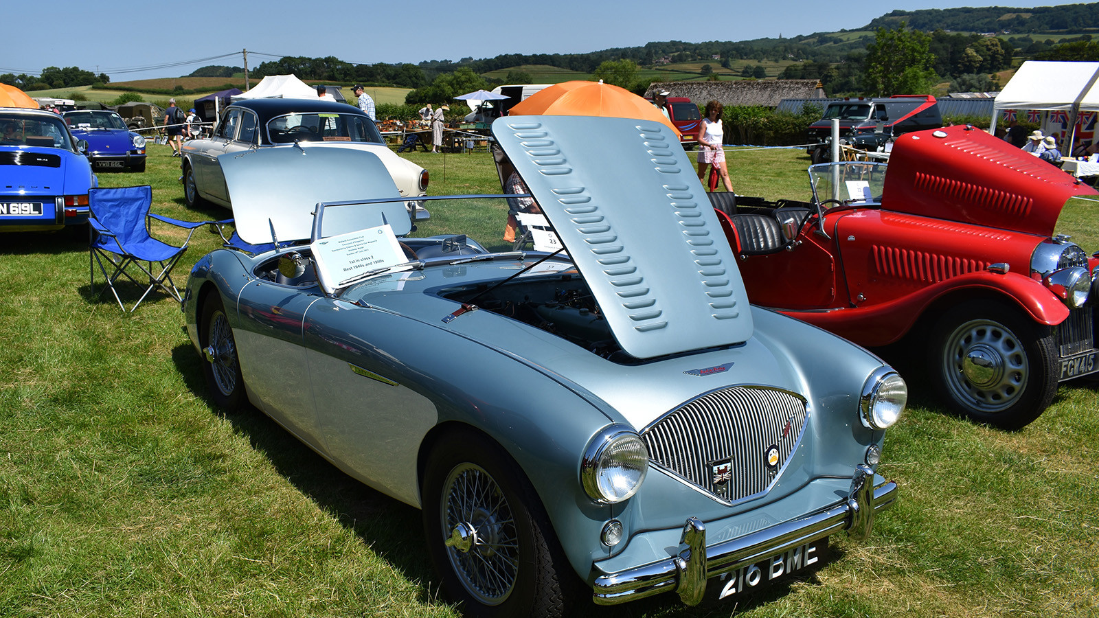 Much-travelled Austin-Healey