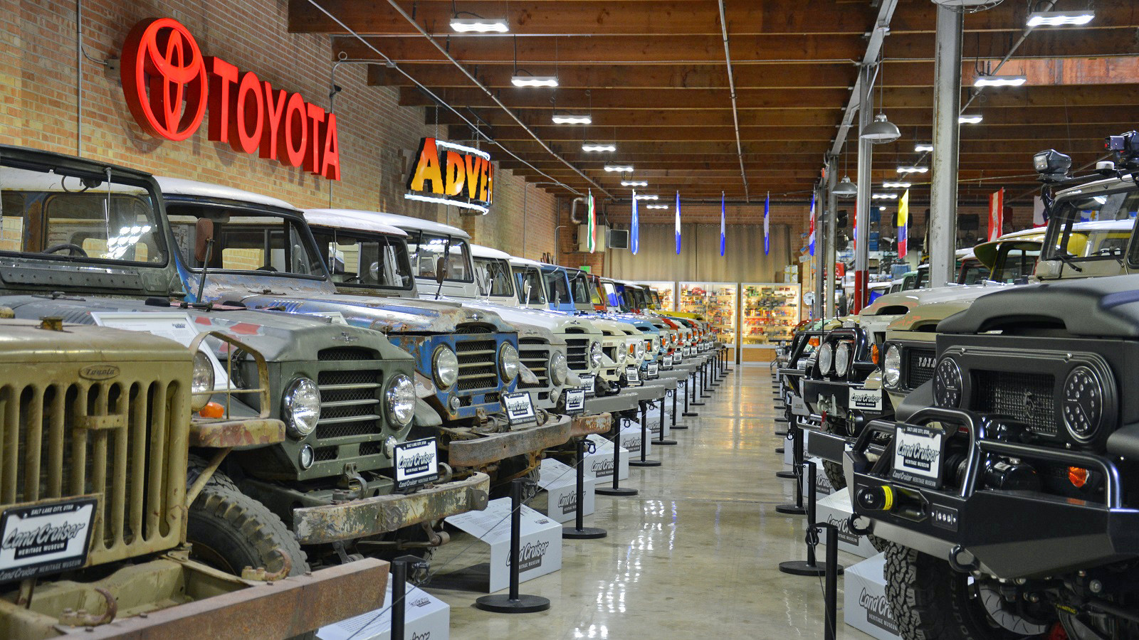 Inside The World S Greatest Land Cruiser Museum Classic Sports Car
