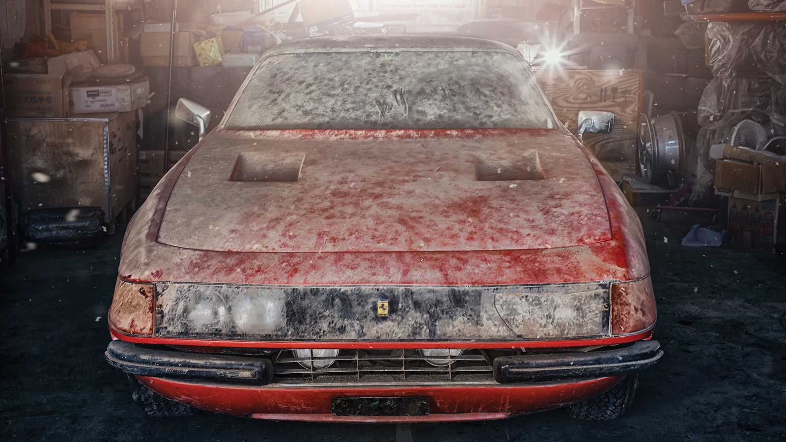 Ferrari Daytona barnfind