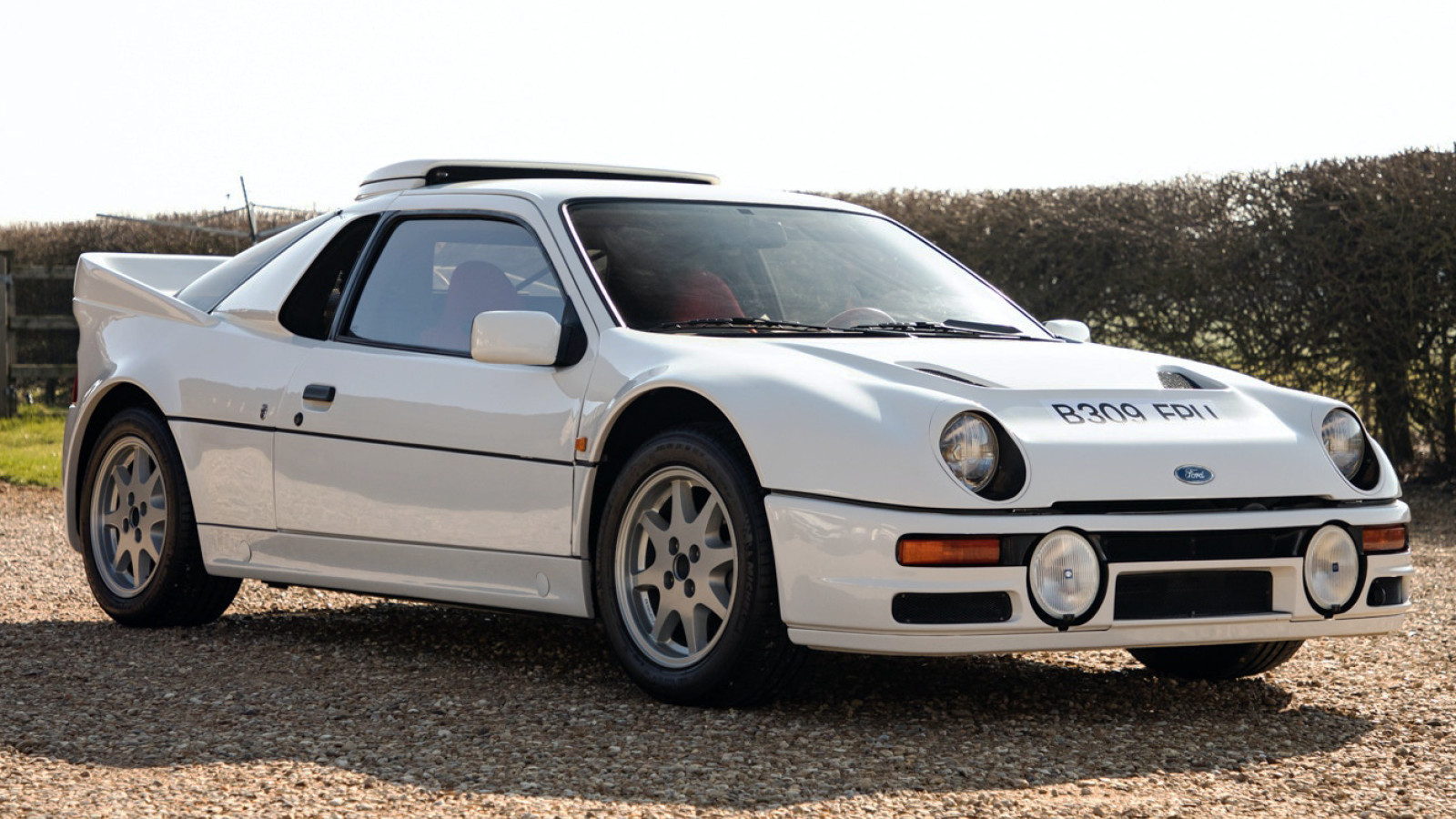 20. Ford RS200 (5,0 segundos)