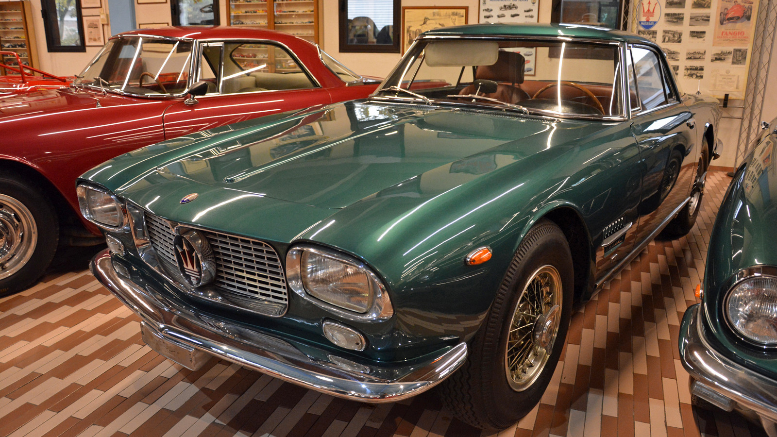 The Maserati treasures of the incredible Panini collection