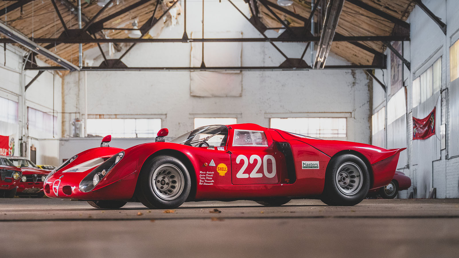 These Alfa Romeos are for sale in one auction