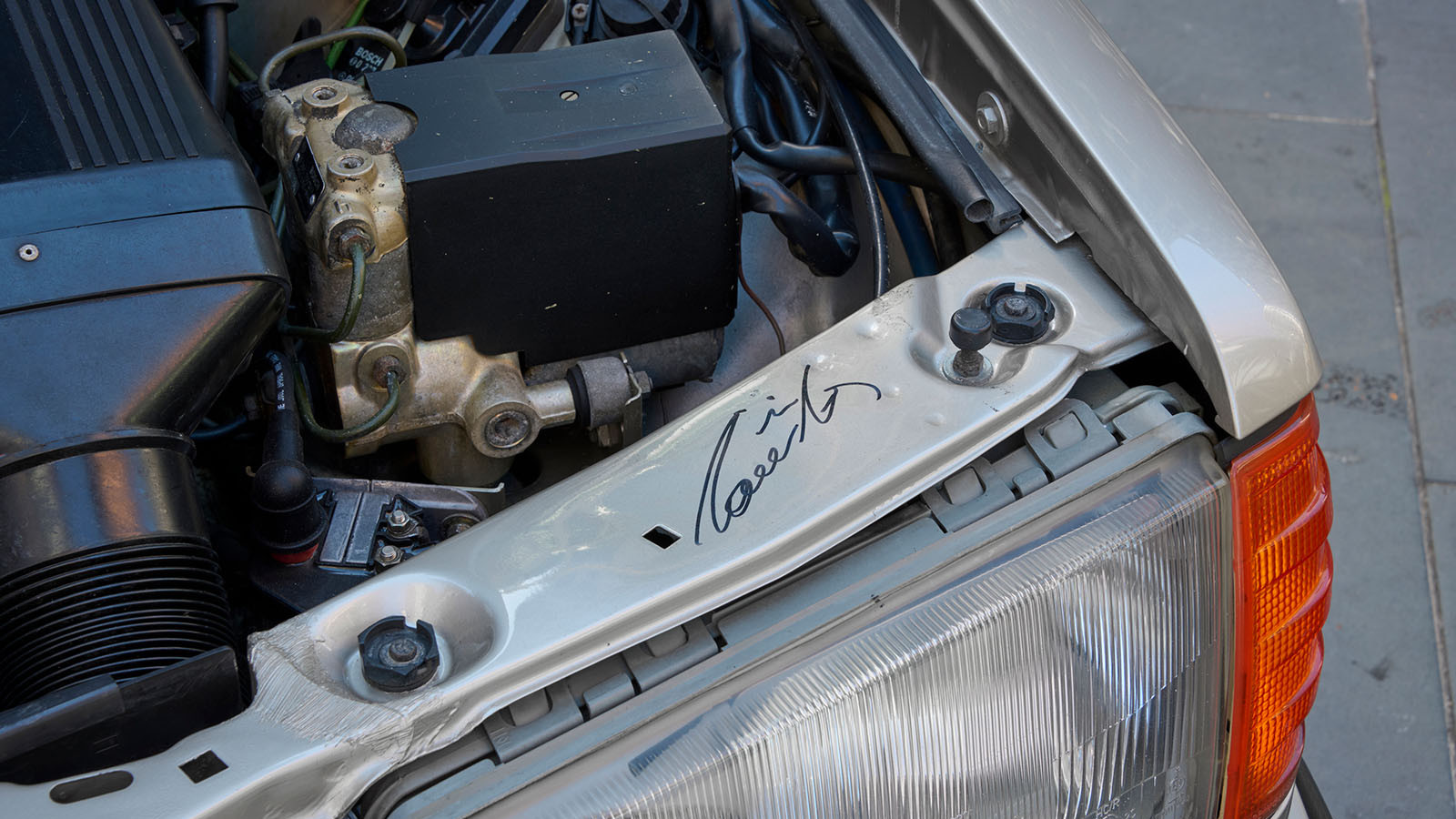 Ayrton Senna’s Mercedes-Benz 190E is for sale