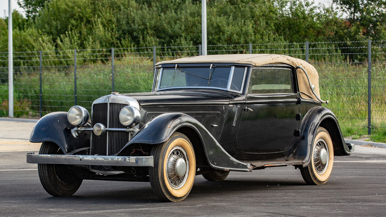 Horch 780 Sport Cabriolet del 1933 (stima: 80-110.000 euro)