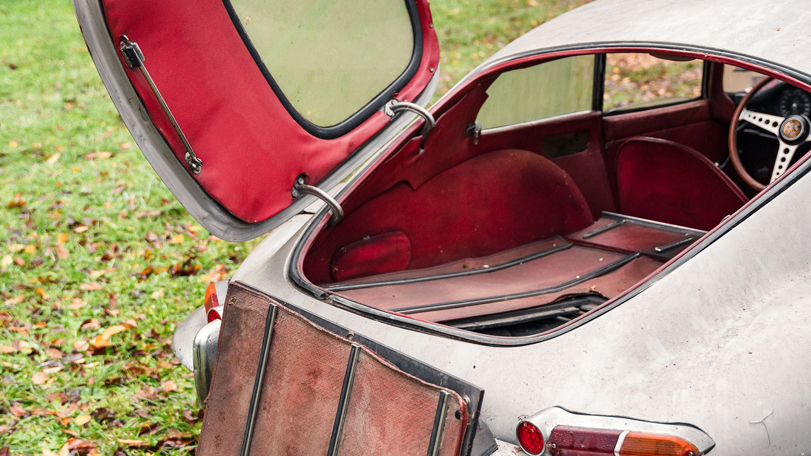 This Jaguar E-type was found in a barn – now it’s for sale