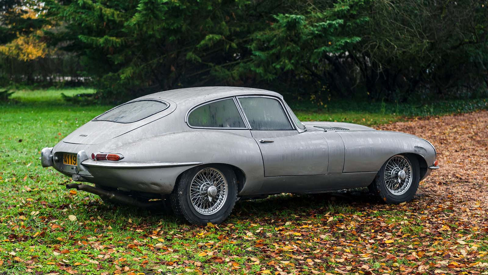 This Jaguar E-type was found in a barn – now it’s for sale