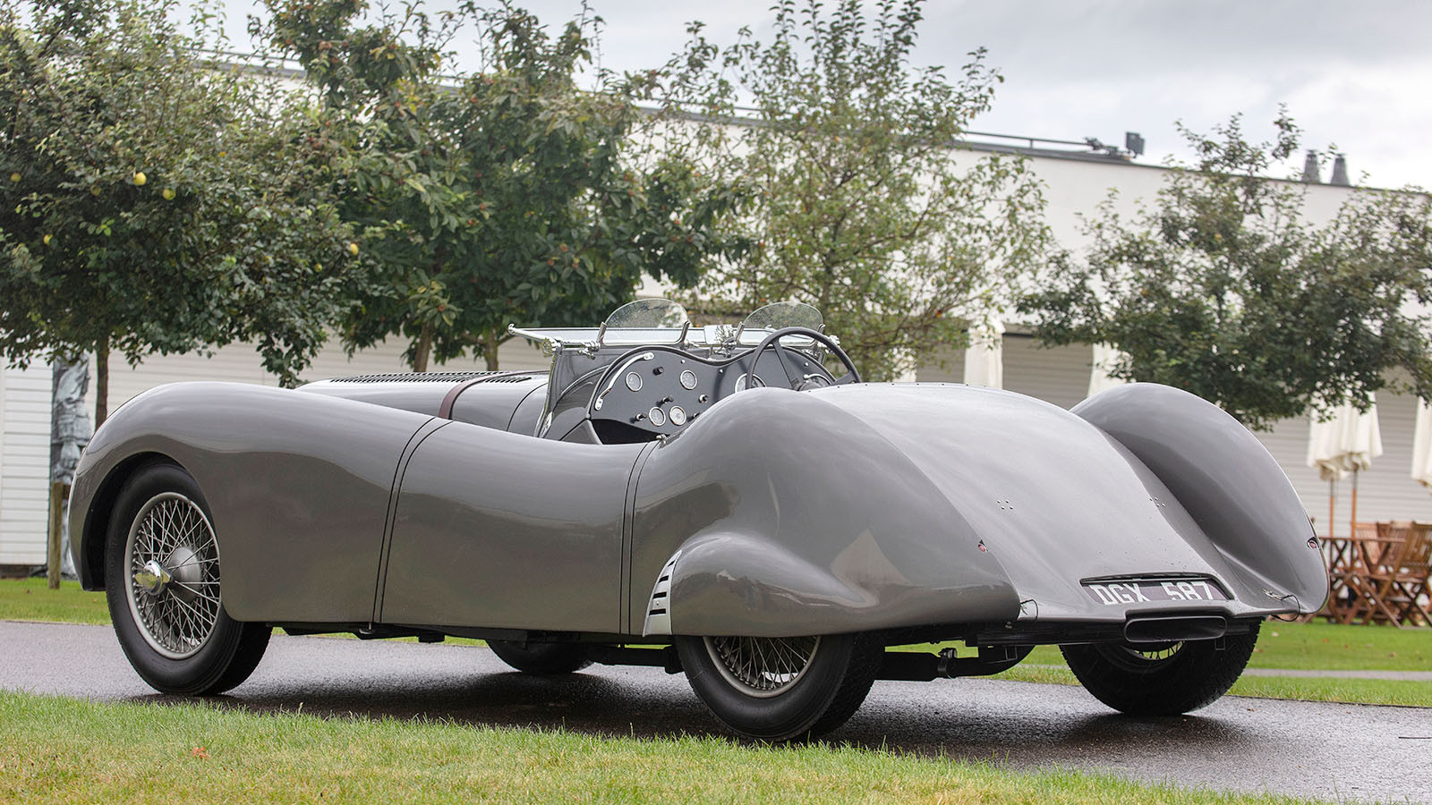 Jaguar SS100: Goodwood’s first winner