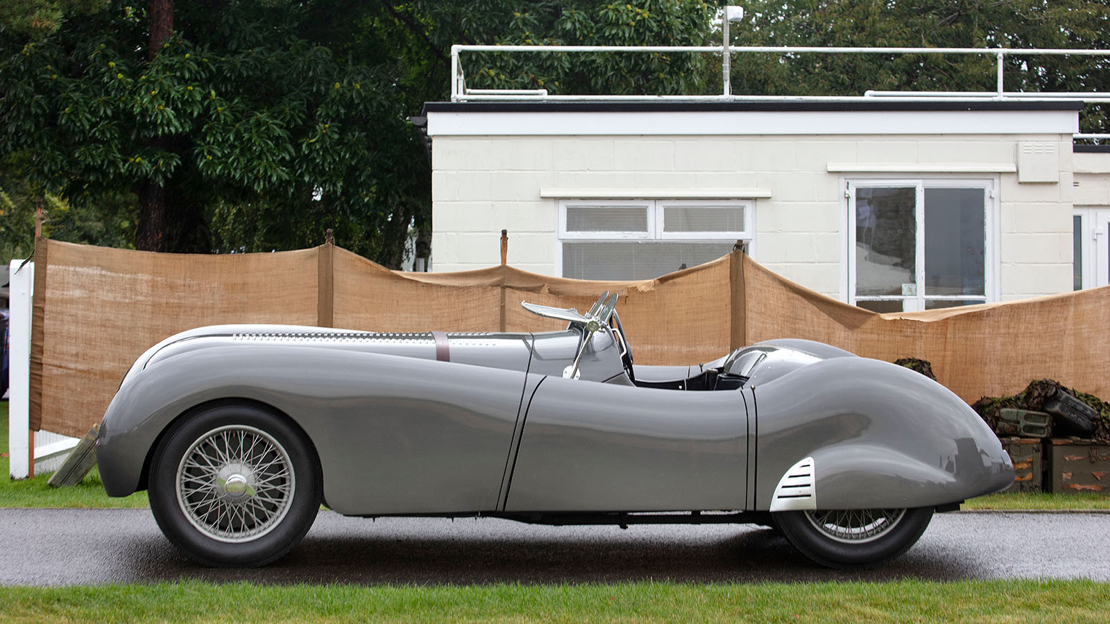 Jaguar SS100: Goodwood’s first winner
