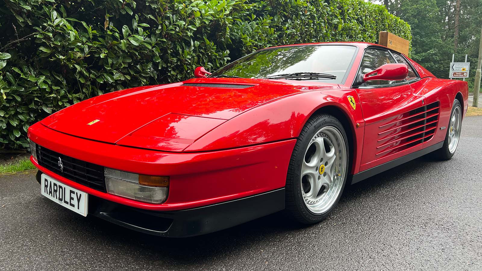 Rod Stewart’s Ferrari Testarossa is for sale