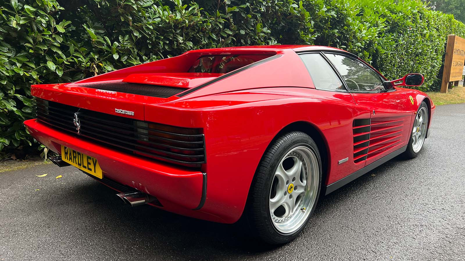 Rod Stewart’s Ferrari Testarossa is for sale