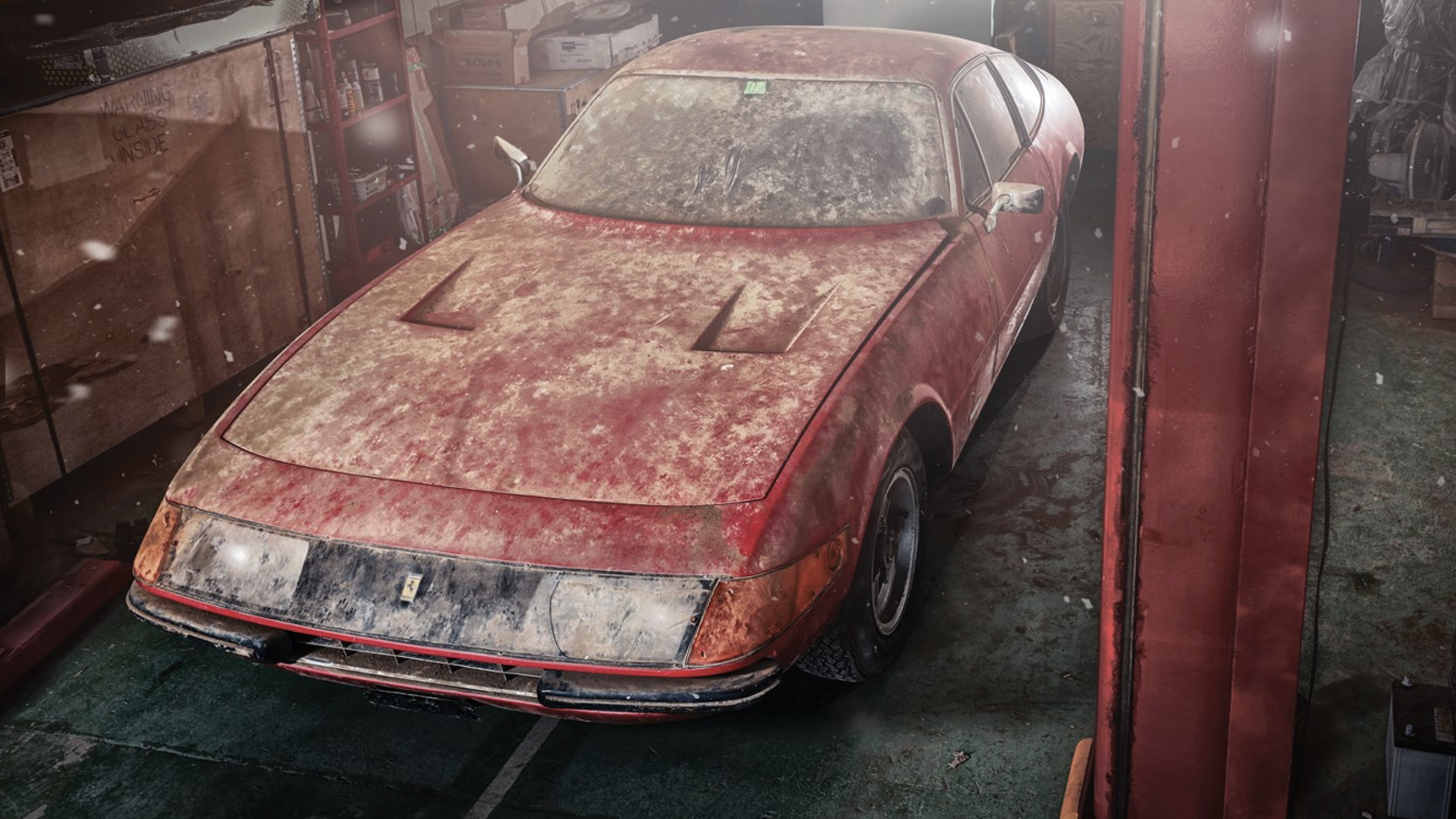 These forgotten Ferraris were all found in barns