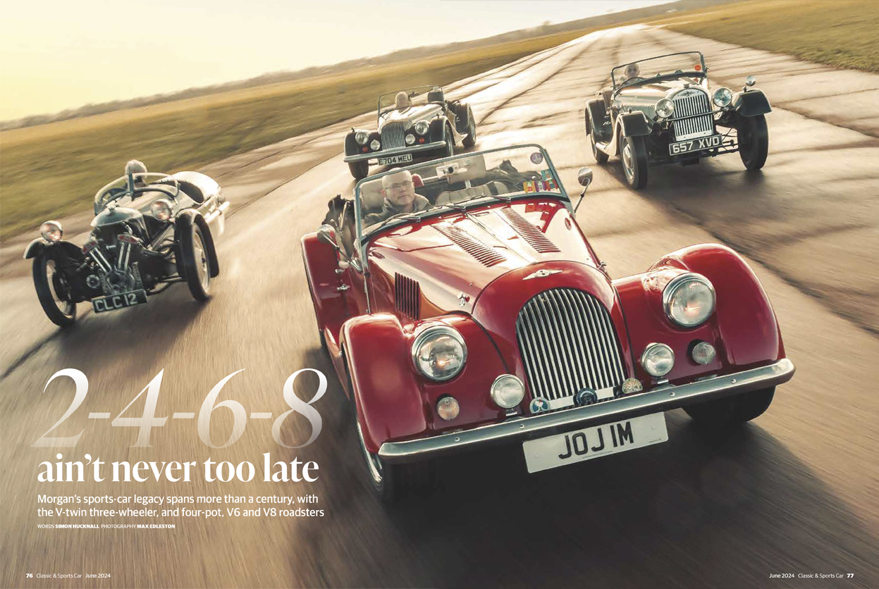 Classic & Sports Car – Morgan thrillers: inside the June 2024 issue of Classic & Sports Car
